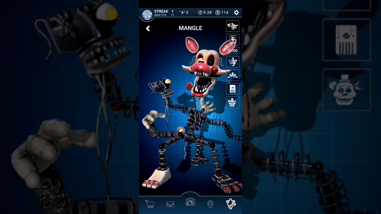 Mangle FNaF AR Voice Lines