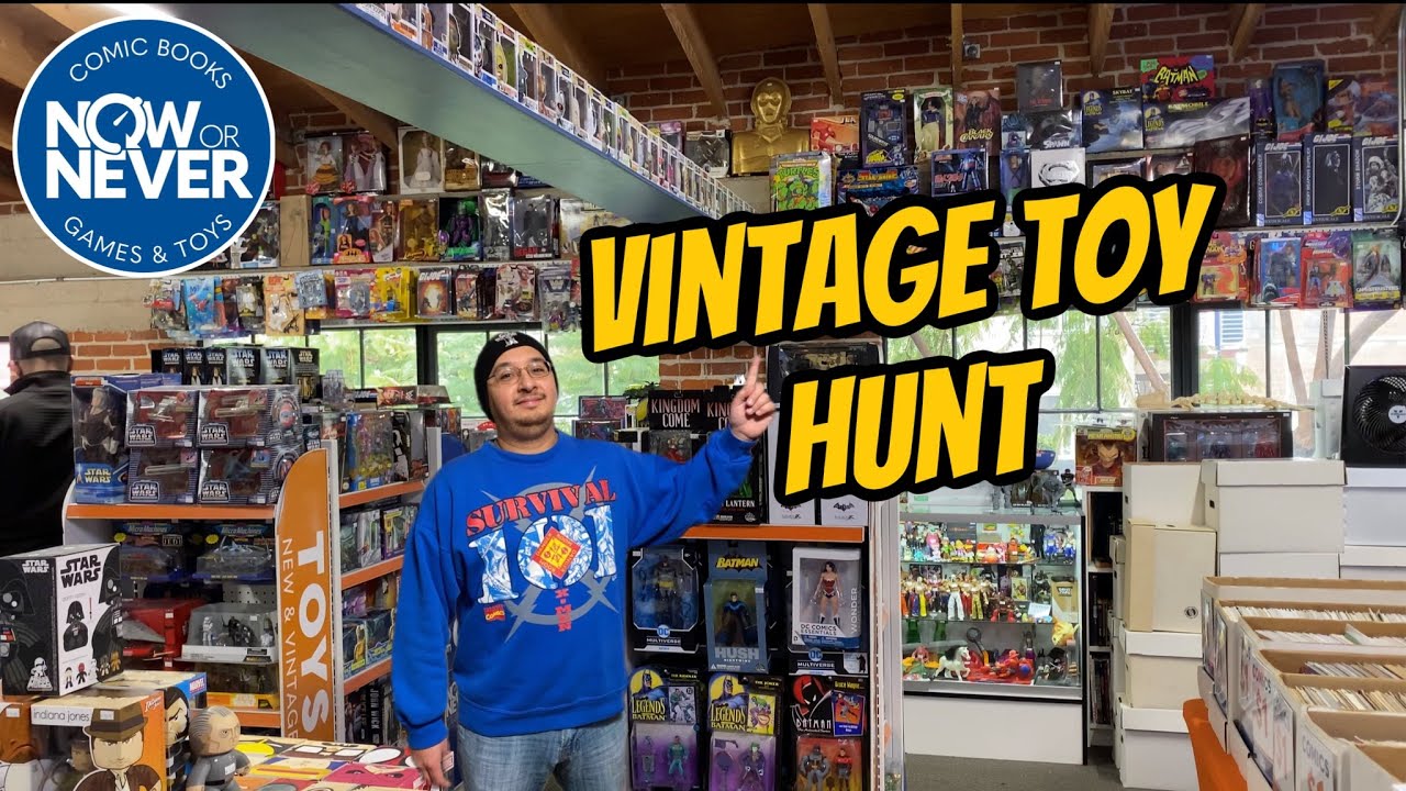 Hunting for Vintage Toys at Now Or Never Comics San Diego | TMNT Star Wars Key Issue Comics