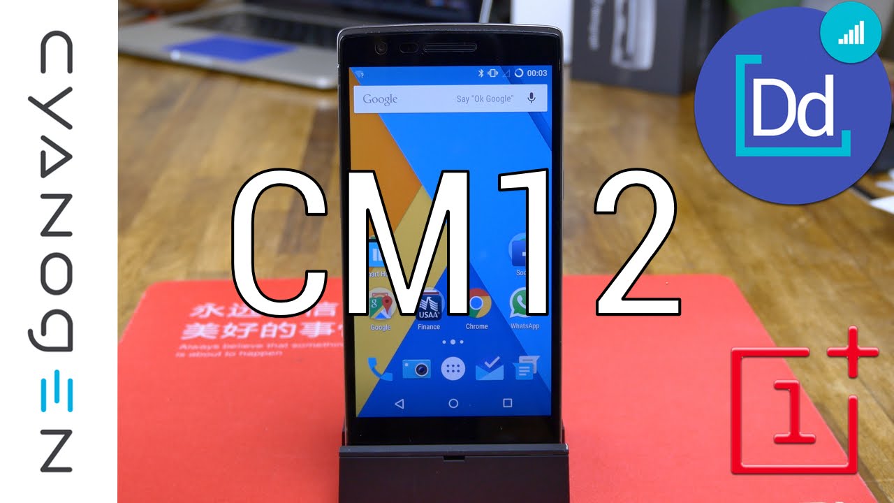 CM12 on the OnePlus One
