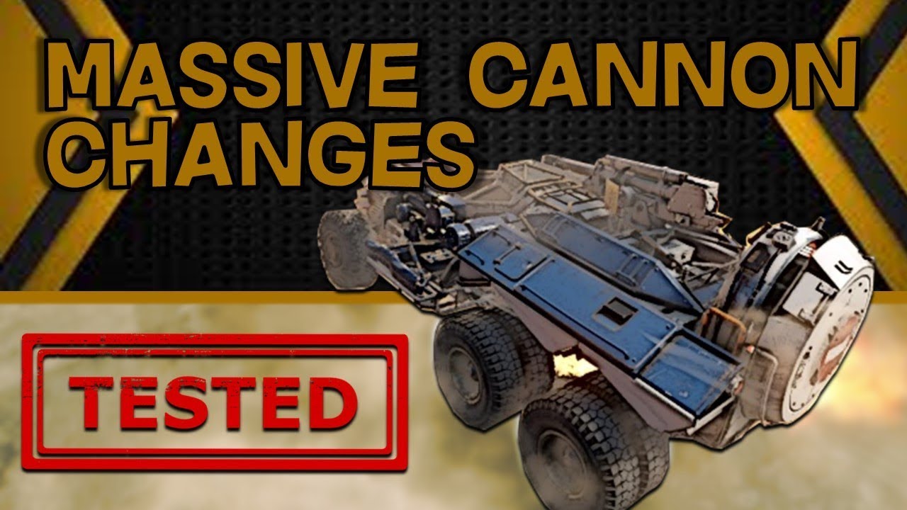 Massive Cannon Changes Coming    Crossout Test Server