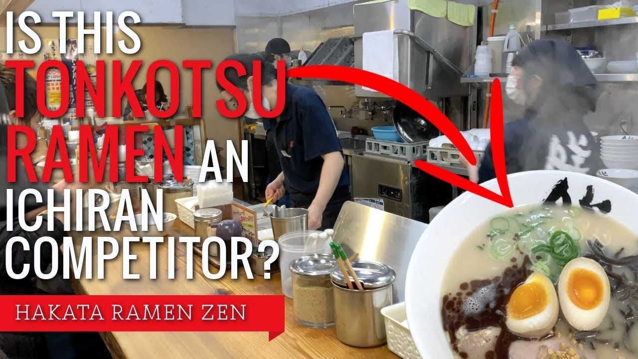 Ichiran Taste at HALF the Cost? | Hakata Ramen Zen