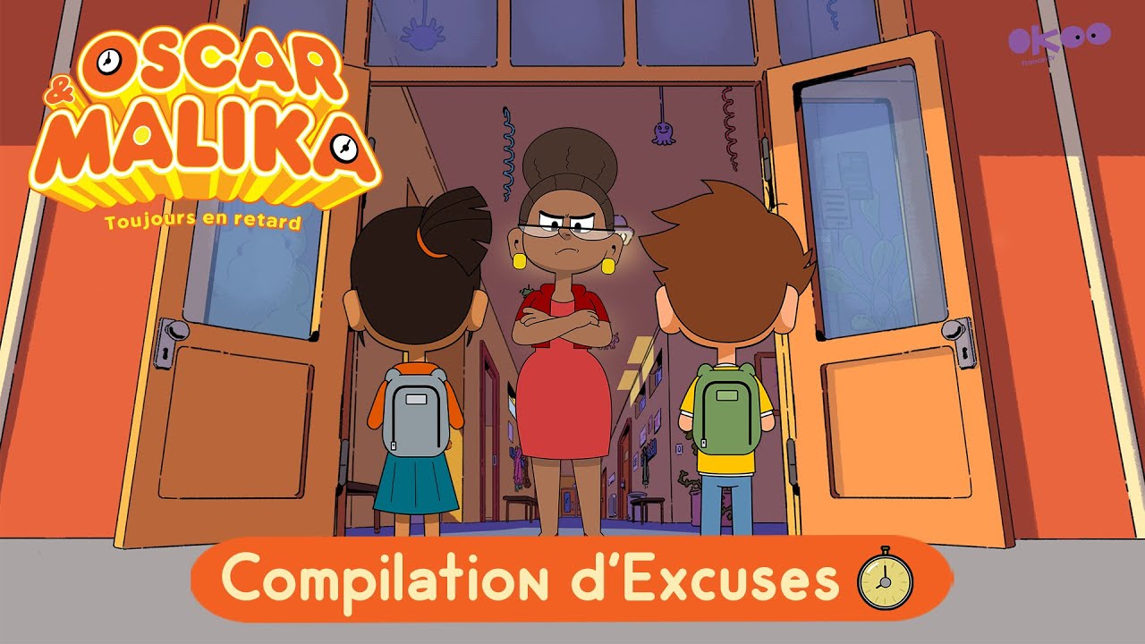 ⌚ Oscar & Malika : Toutes les excuses (Compilation 25 minutes)🙇‍♀️