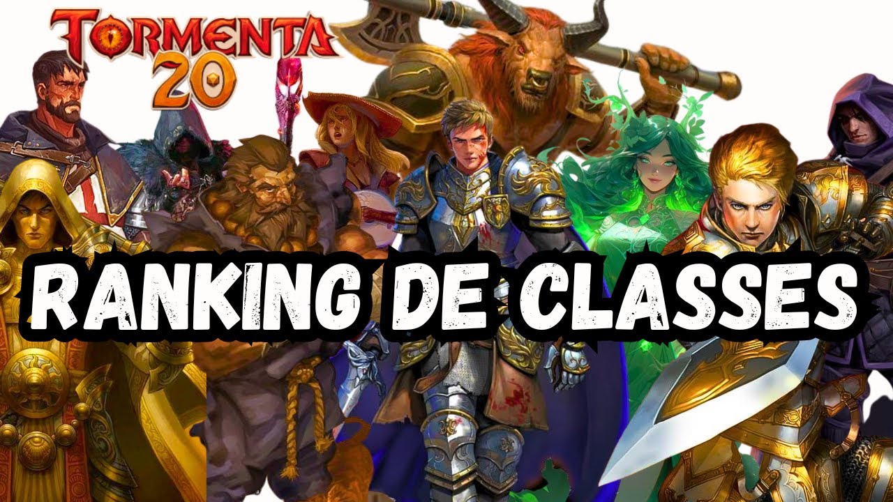 [TIER LIST] RANKING DE CLASSES EM TORMENTA 20