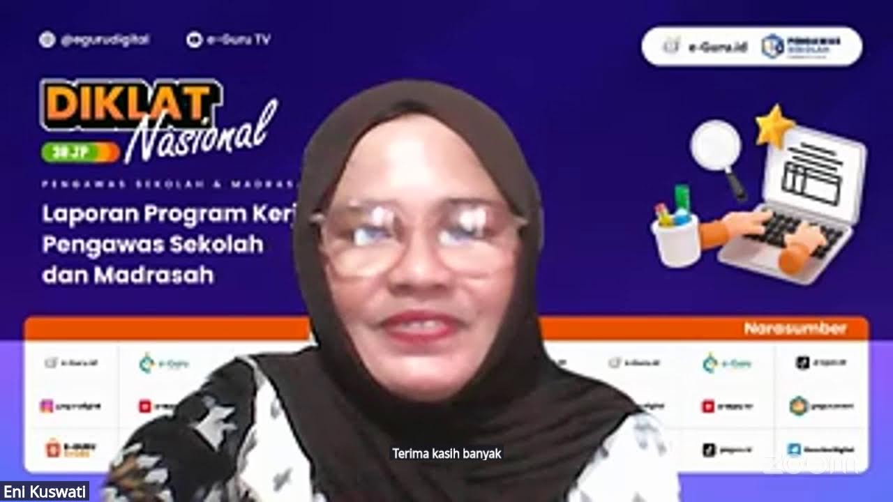 #2 DIKLAT NASIONAL : Laporan Program Kerja Pengawas Sekolah & Madrasah
