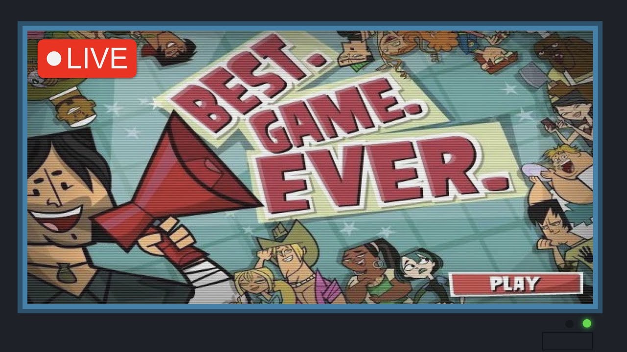 PLAYING ICONIC TOTAL DRAMA GAMES | LIVESTREAM