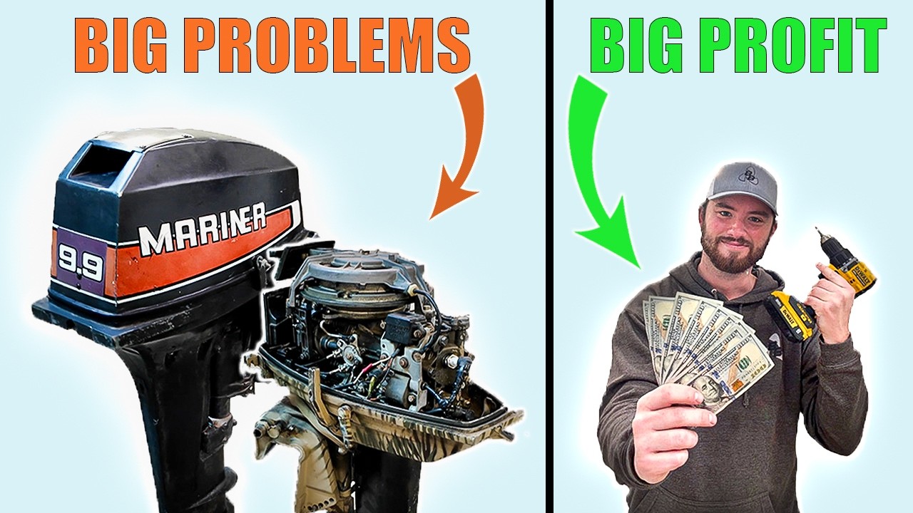 Fixing Outboards to Sell in the Spring! (Can I Profit?)