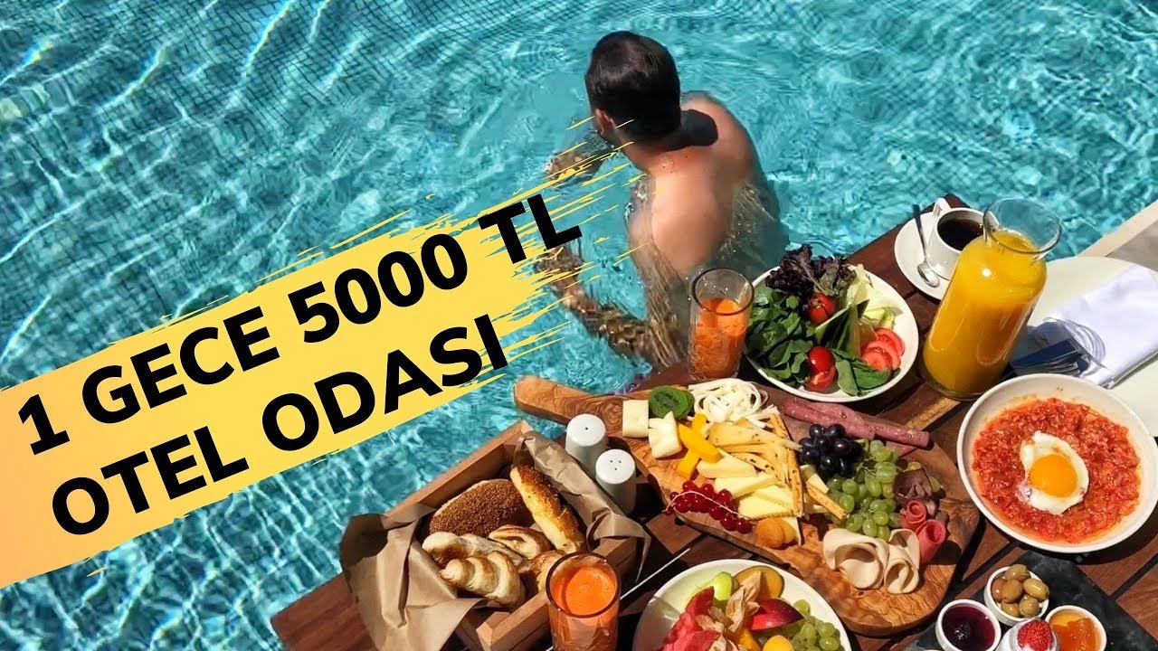 GECELİĞİ 5000 tl. OTEL - Ultra lüks otelde 3 gece kaldım