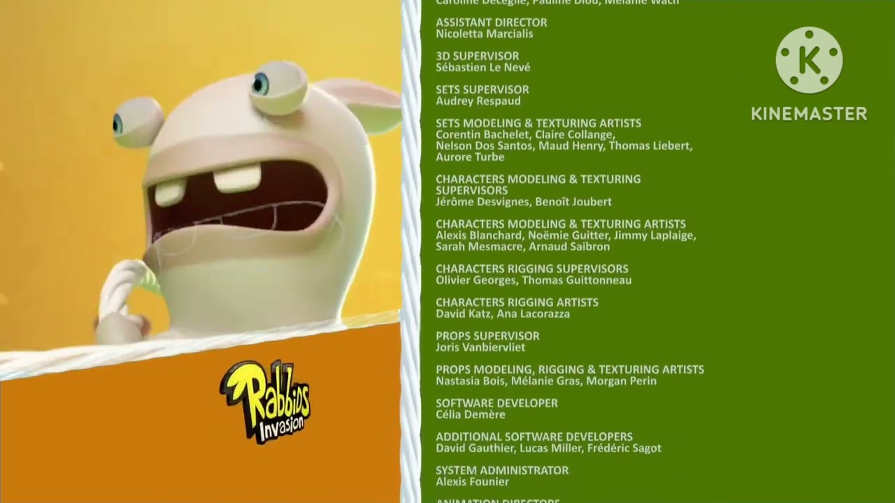 Rabbids invasion credits