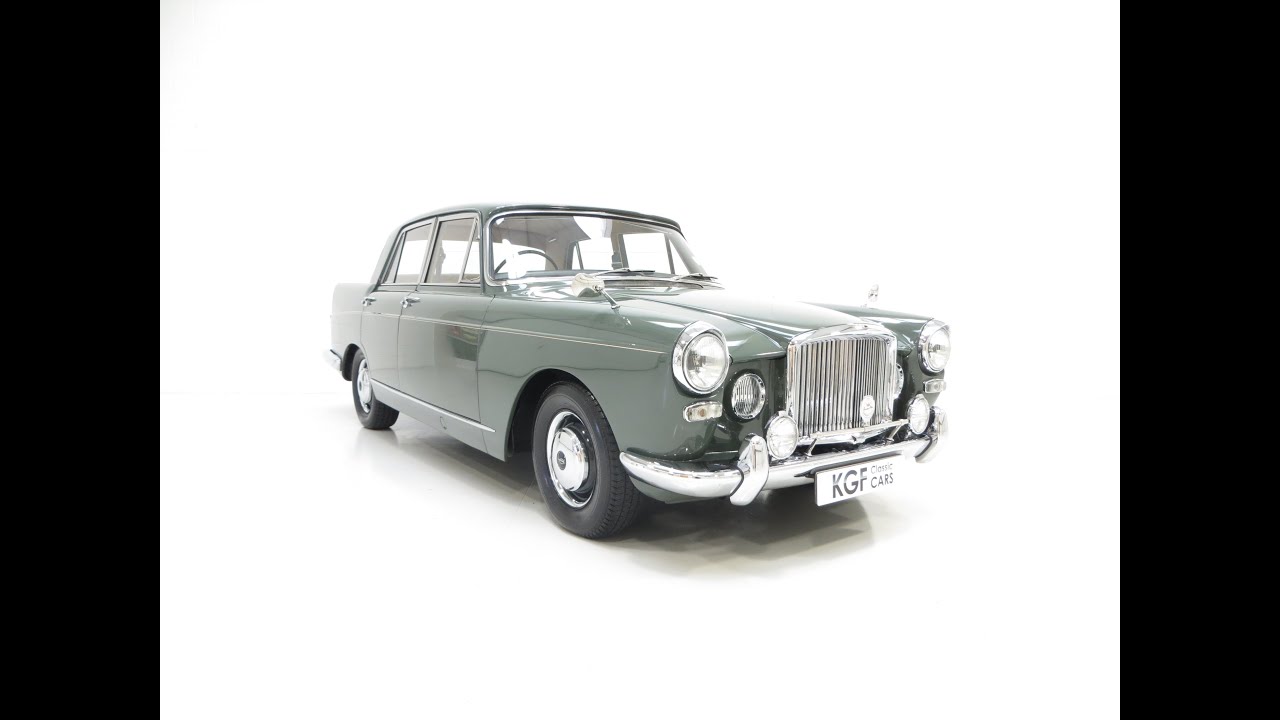 A Magnificent and Luxurious Vanden Plas Princess 3-Litre Saloon - SOLD!