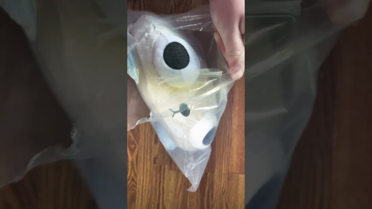 Unbox my pebble plushie with meh! #dandysworld #unboxing #silly #funny #fyp #shorts