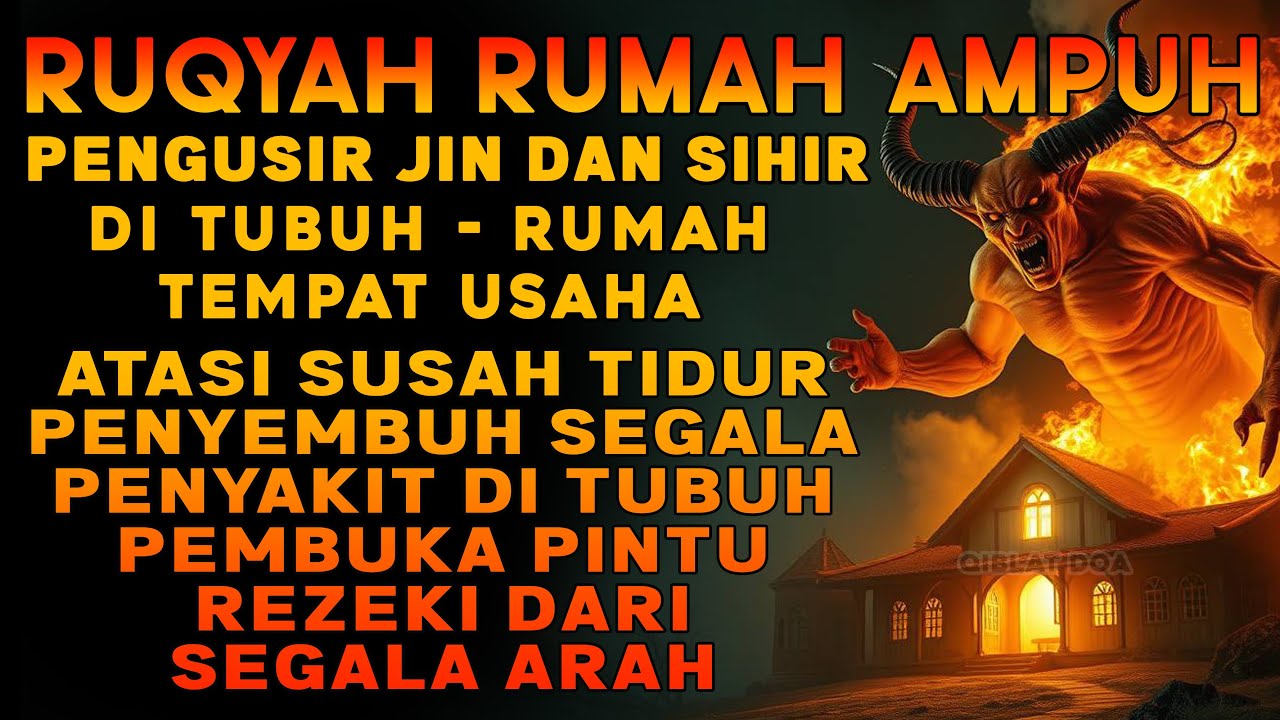 RUQYAH RUMAH PENGUSIR JIN, SETAN & SIHIR DI RUMAH & TUBUH, PENENANG HATI & FIKIRAN | ALAA AQEL