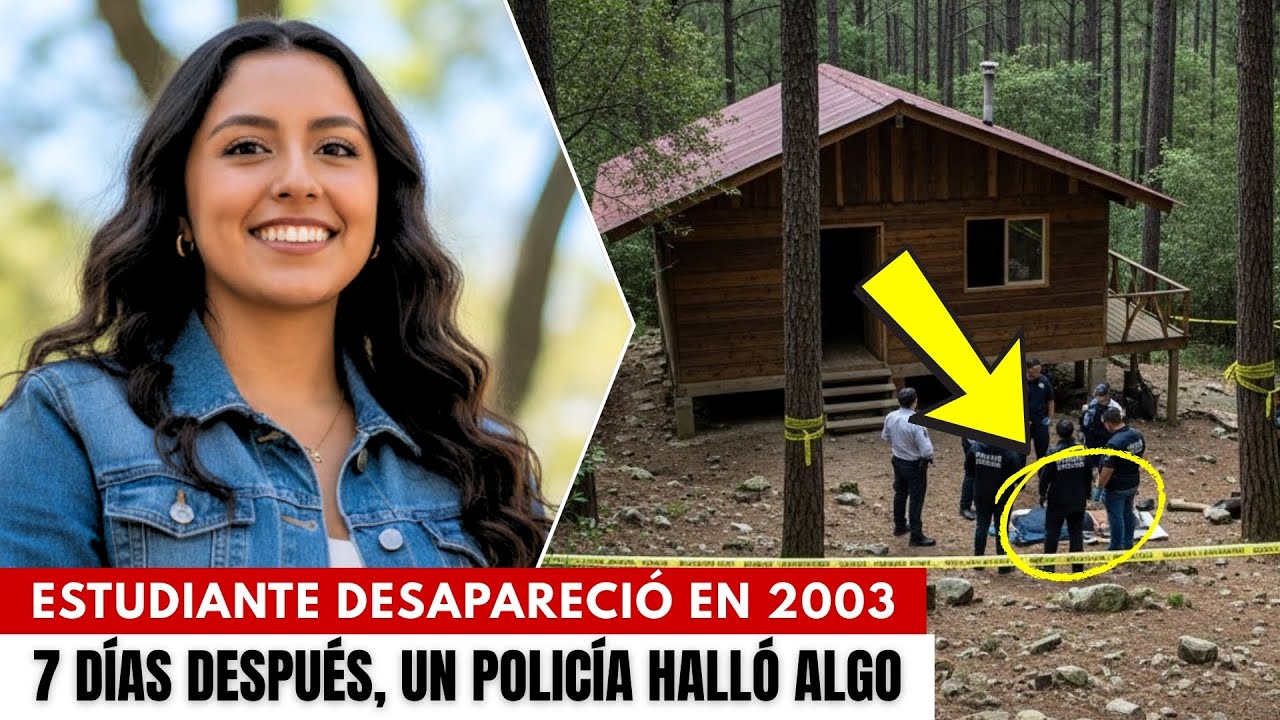 Estudiante desapareció en 2003 en un estacionamiento. 7 días después, un policía halló algo chocante