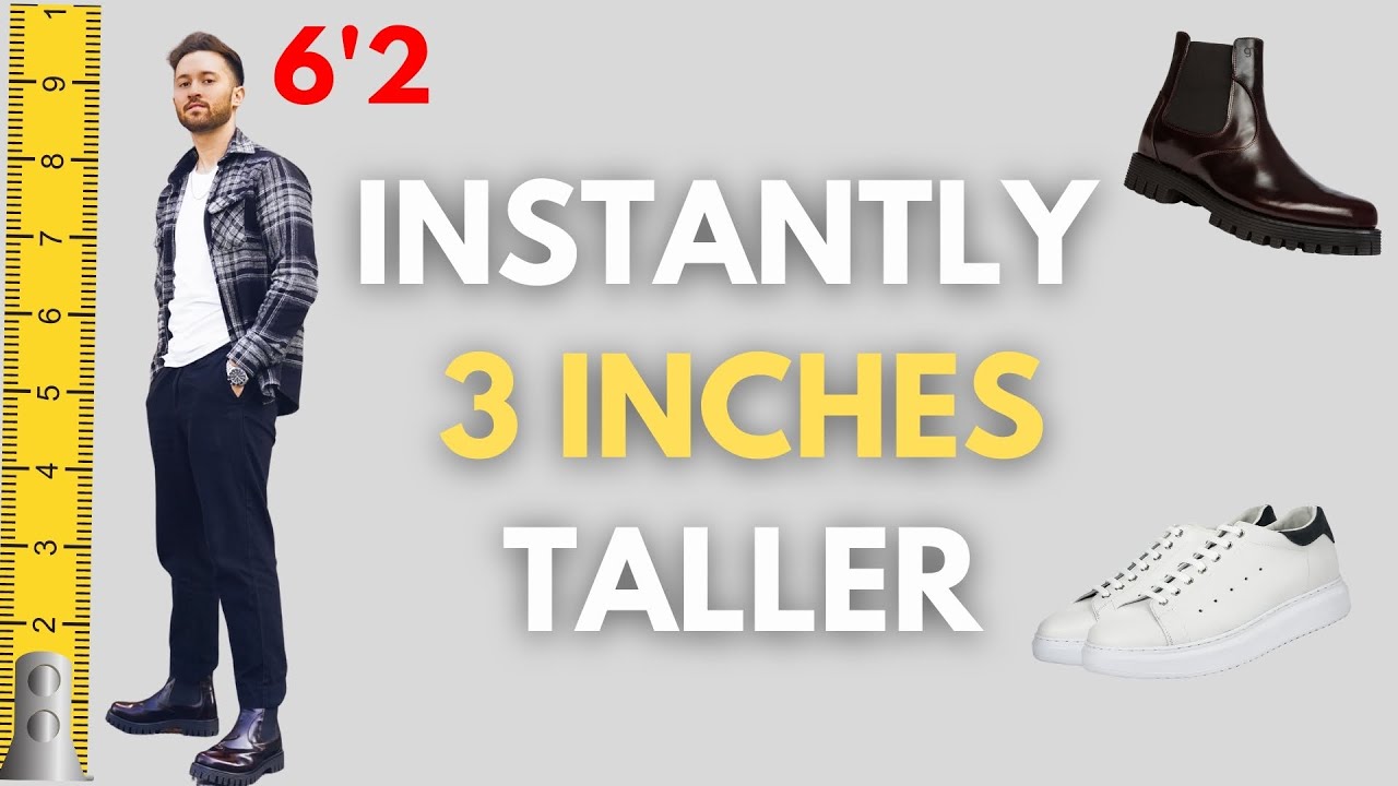 BECOME INSTANTLY 3 INCHES TALLER (Featuring GuidoMaggi) | How Elevator Shoes Work