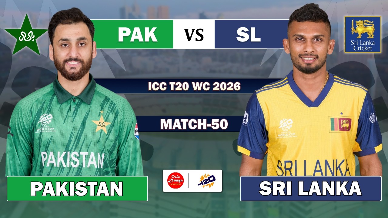 LIVE PAKISTAN vs SRI LANKA T20 WORLD CUP MATCH LIVE | SL vs PAK LIVE MATCH COMMENTARY | PAK 3 OVERS