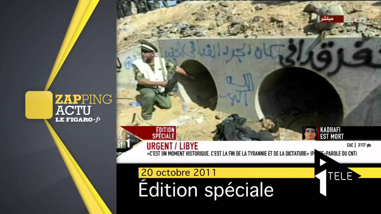 Les derni&egrave;res heures de Moummar Kadhafi en images - Le Figaro
