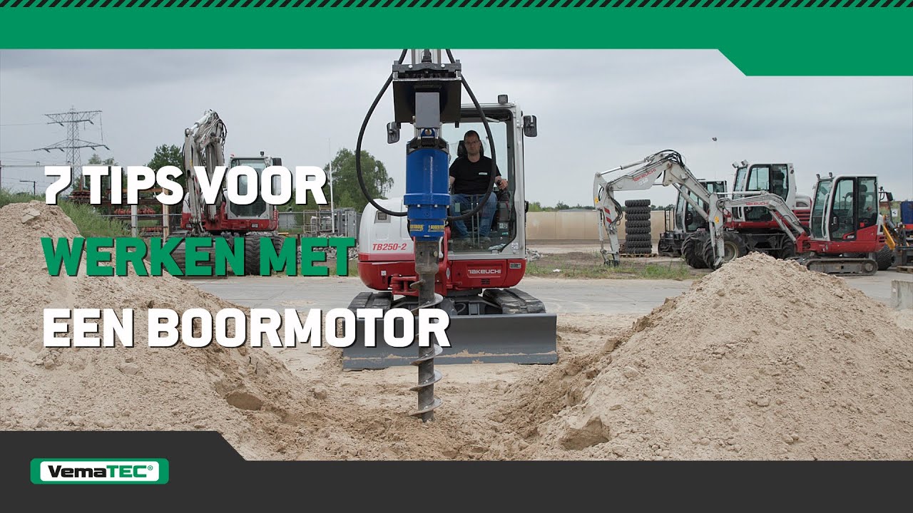 7 tips voor het werken met een boormotor I INSTRUCTIE NEDERLANDS I VemaTec