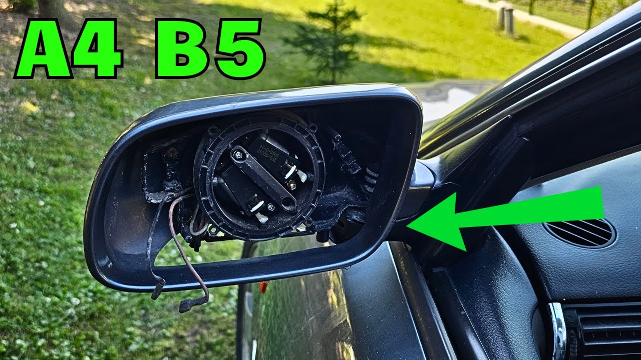Demontaż Obudowy Lusterka Audi A4 B5  - Krok Po Kroku