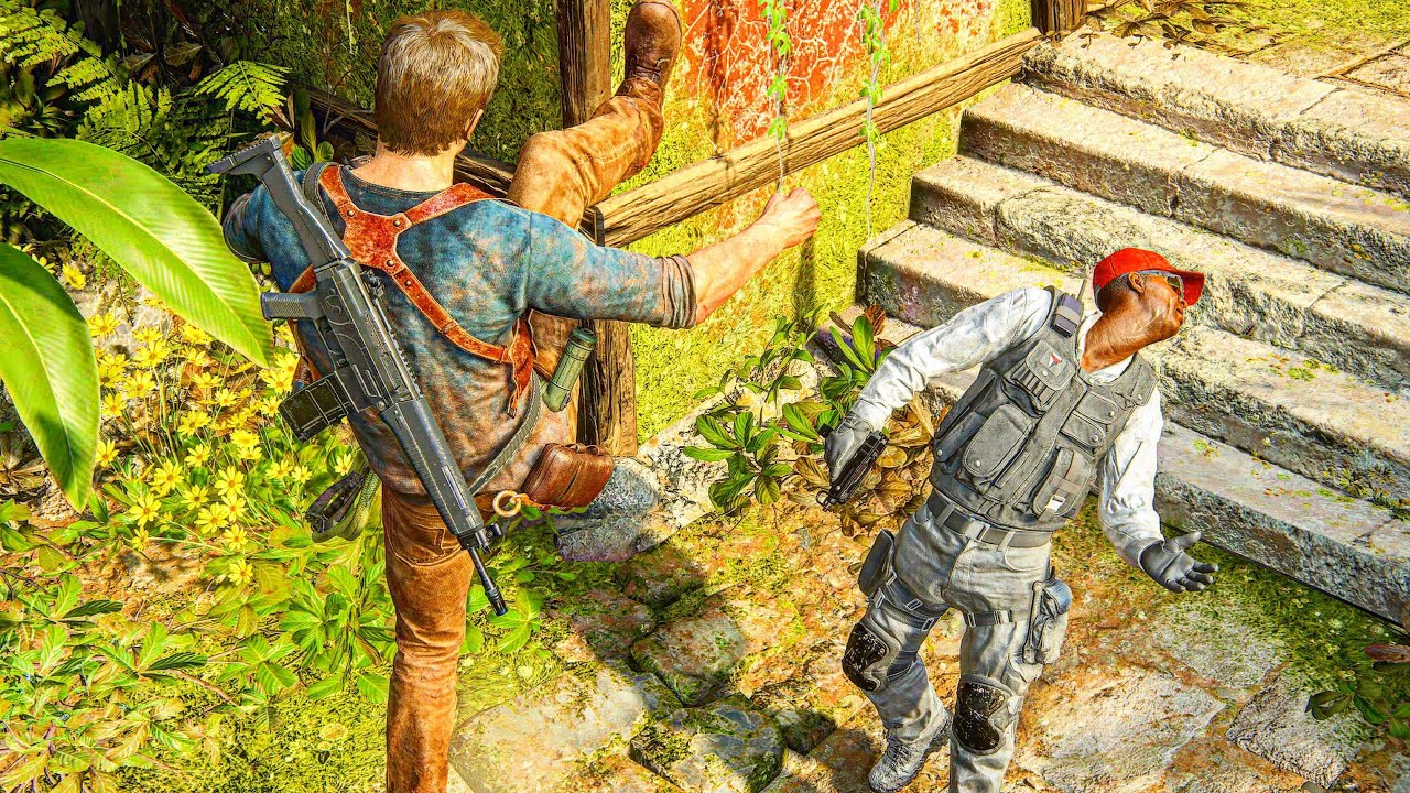 45 minutes of my BEST Uncharted 4 Stealth Kills.. | PS5