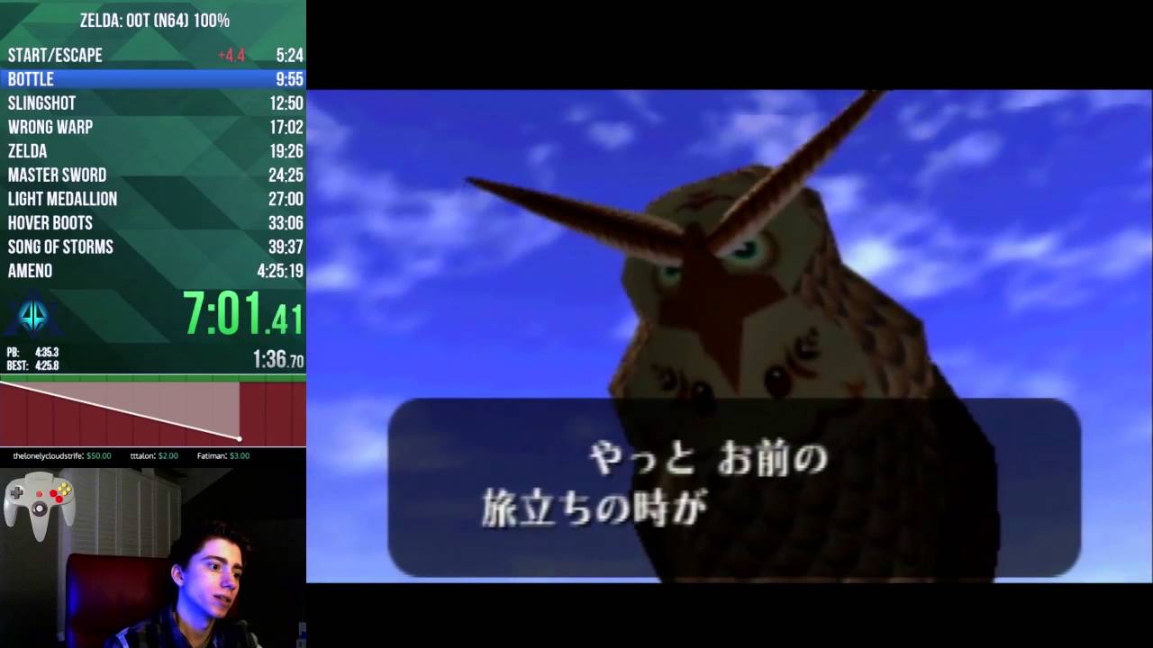 Ocarina of Time 100% Speedrun - 4:25:16