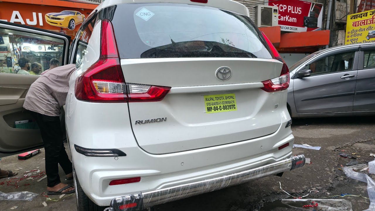 2025 TOYOTA RUMION ACCESSORIES | FLOOR LAMINATION | SEAT COVER | STEEL GUARD | DOOR VISOR ETC
