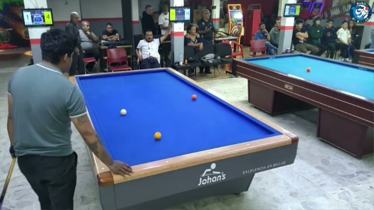 ⚡Gustavo Ramírez (Club Billar Alonso) 🆚 Ismael Zamora (Club Billar Alonso) Eliminación Directa🔥