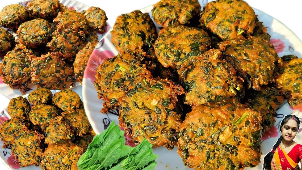 একরকম পালং শাকের তরকারি না খেয়ে এইভাবে মুচমুচে পালং পকোড়া খেয়ে দেখুন।Palak pakora recipe 