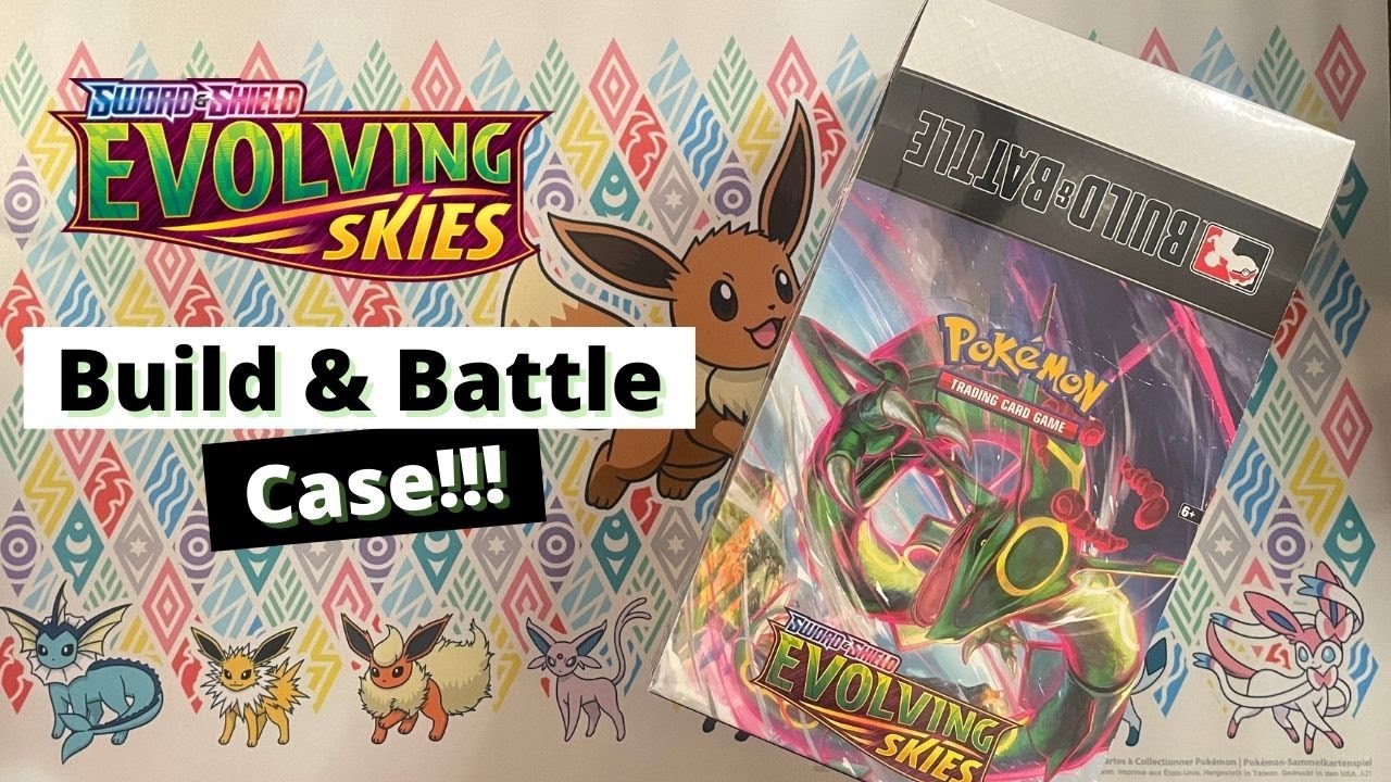 FINALLY IN | Evolving Skies Build & Battle Case | Can We Beat a Booster Box??
