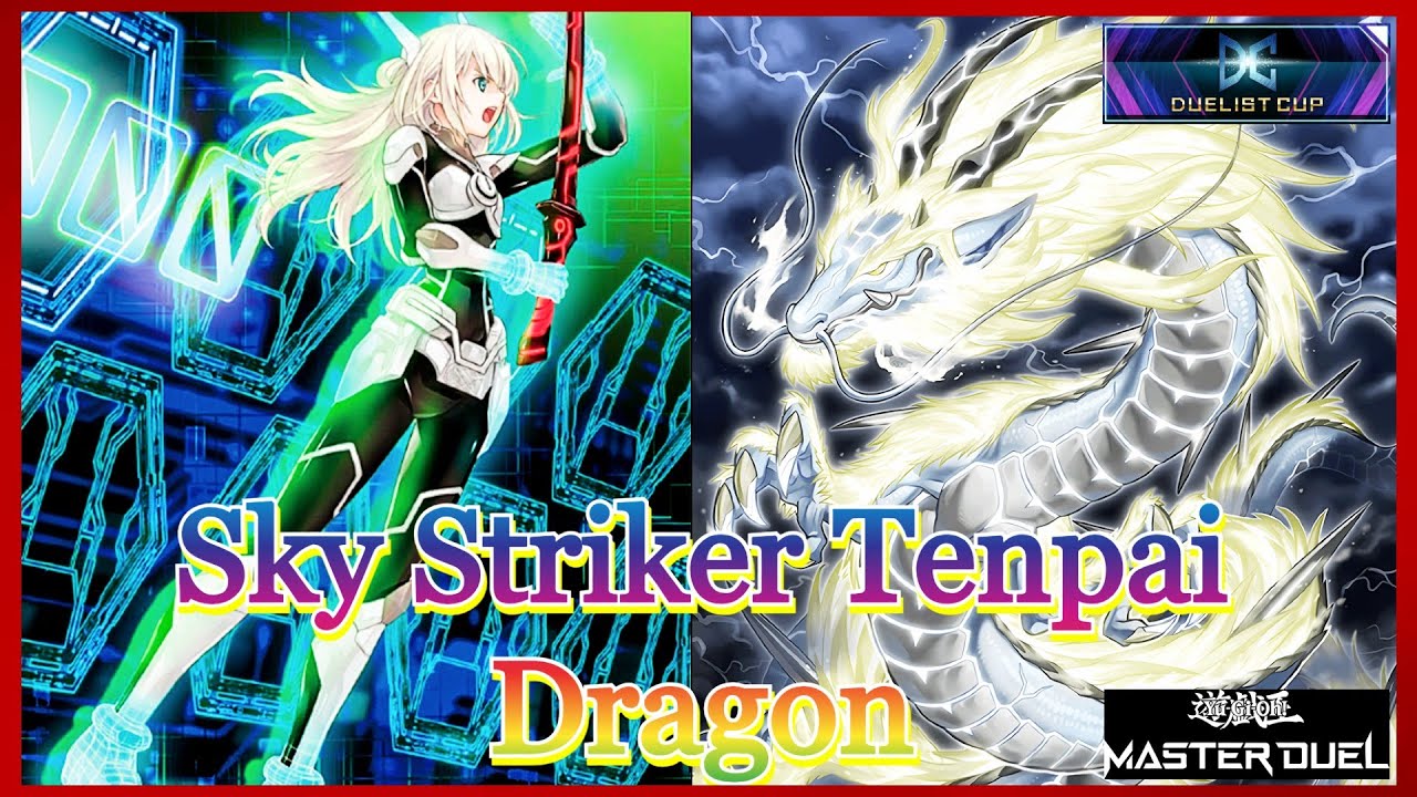 Впервые играю в Sky Striker Tenpai Dragon/Duelist Cup 👉Yu-Gi-Oh [Master Duel] #yugioh #masterduel