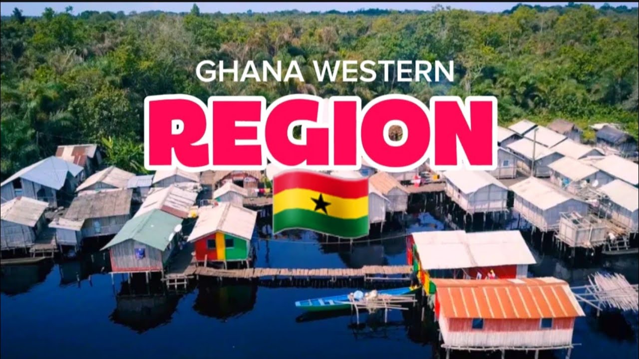 POPULATED PLACES IN THE WESTERN REGION (Ghana🇬🇭)