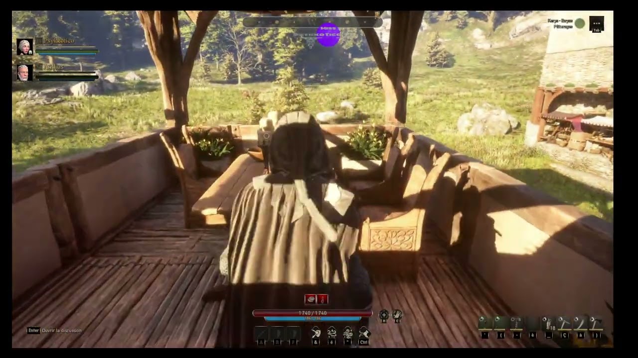 💓▶ week end begin sur Pax Dei serveur FENRIR - explore la map EWYAS avec nous ! (11)