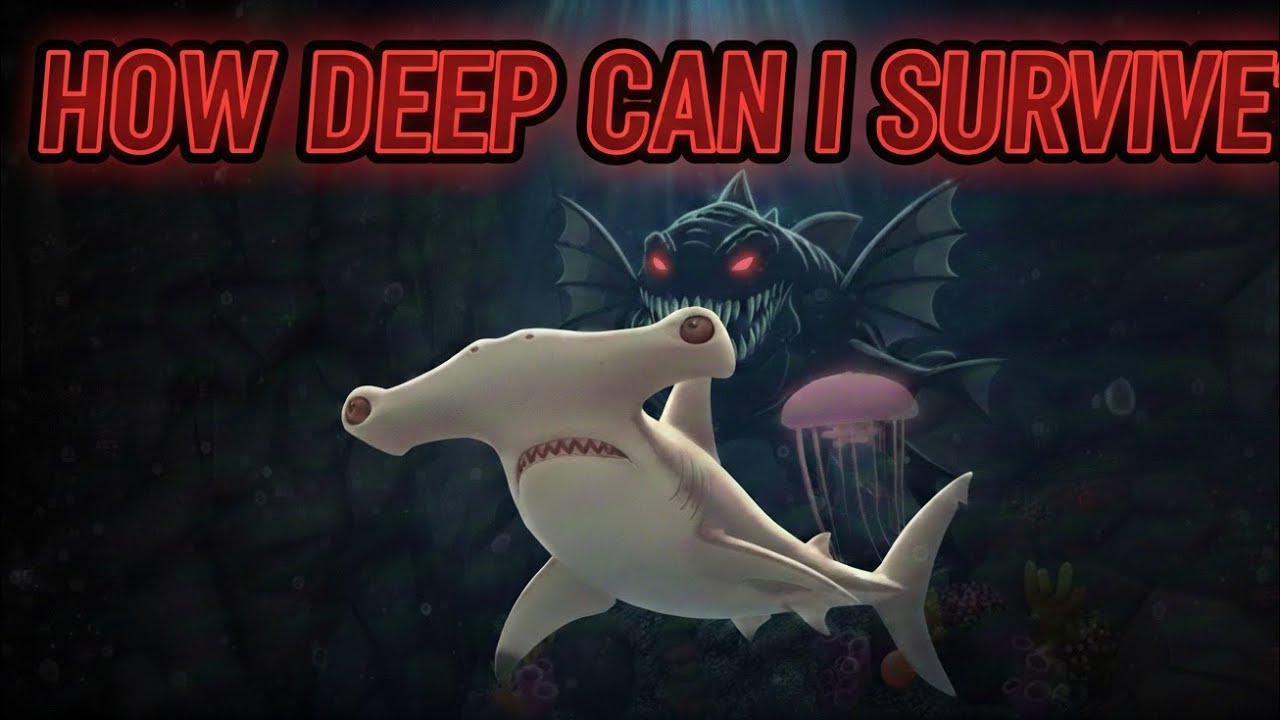Hungry shark evoliution - How deep can I dive?