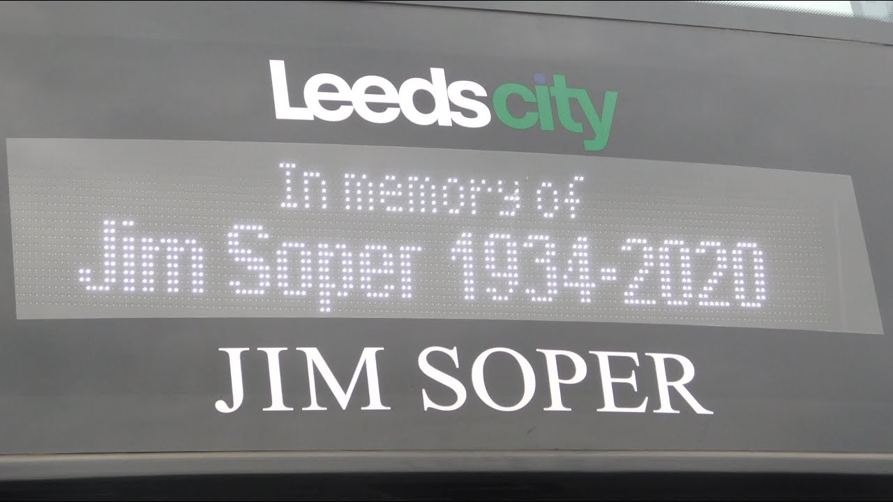 Jim Soper Bus Launch Ceremony | First Leeds | Hunslet Park Bus Depot