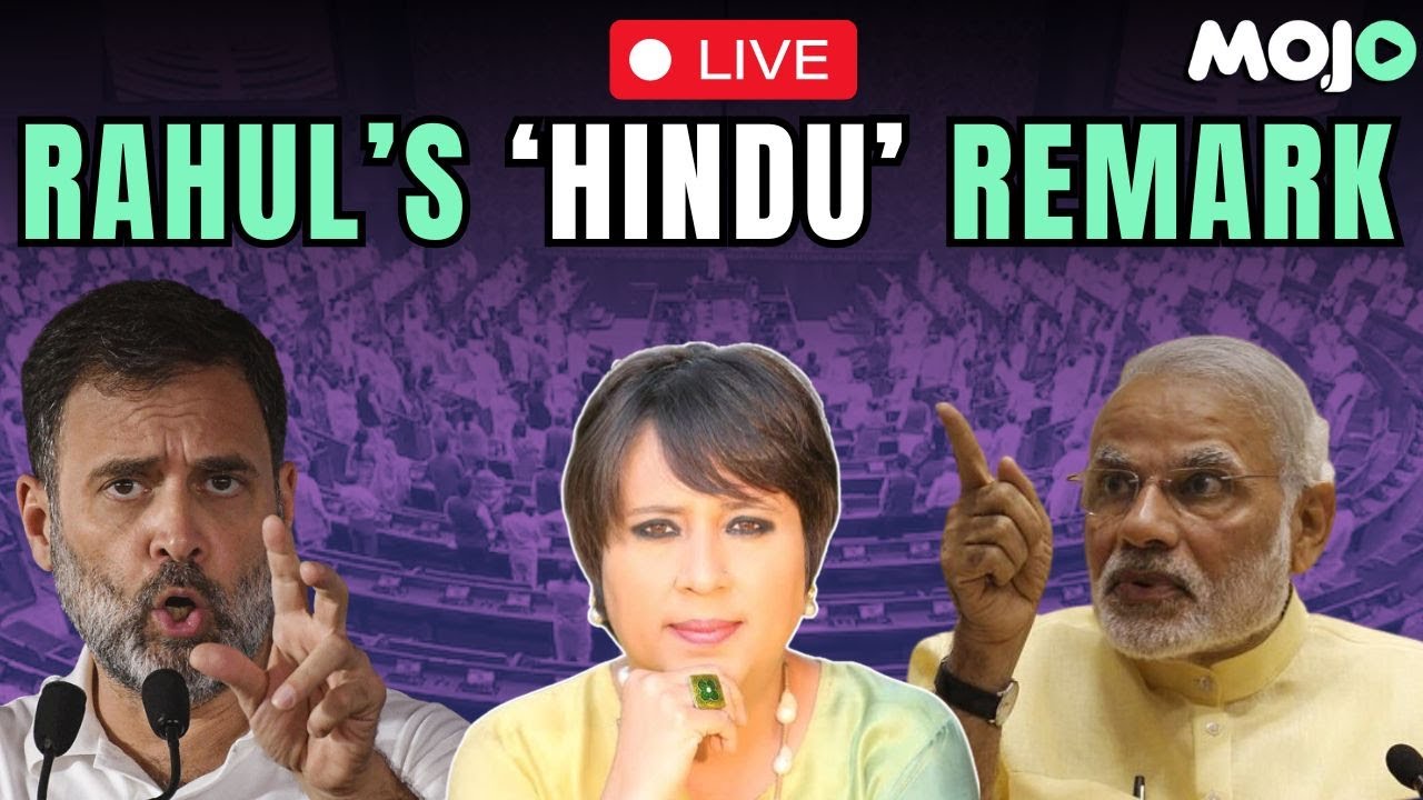 High Voltage Rahul Gandhi Lok Sabha Speech on Modi, BJP, RSS I 