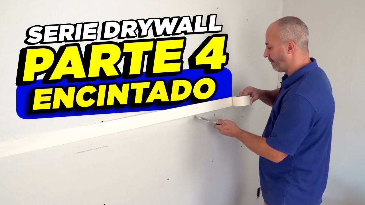 Drywall desde cero - Parte 4 | ¡Clase magistral de encintado de Drywall para principiantes!