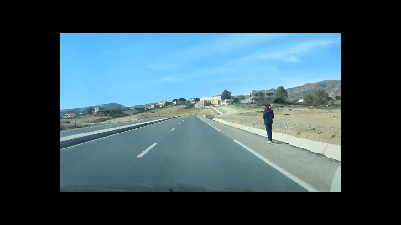 time lapse traversée du rif taza alhoceima tetouan mars 2020