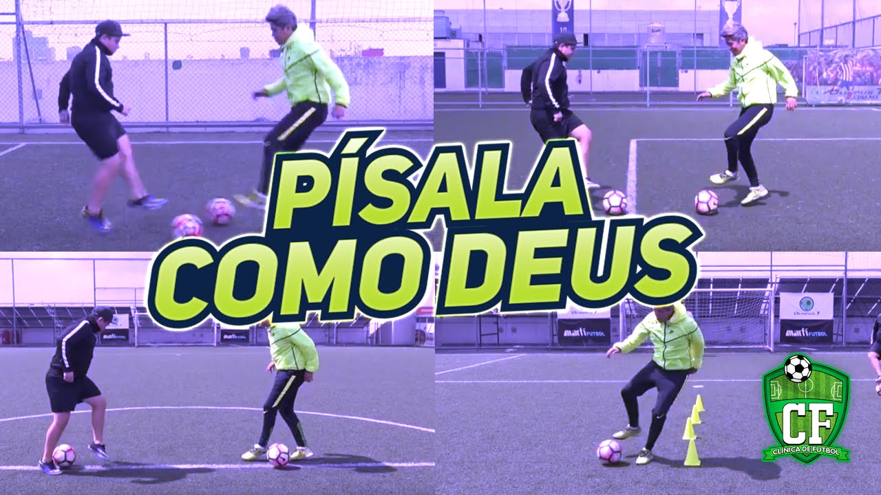 CLINICA DE FUTBOL - PISAR EL BALÓN
