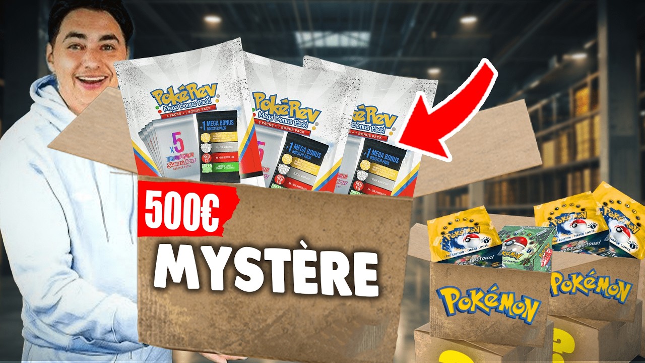 On OUVRE 500€ de PACK MYSTÈRE Pokémon !