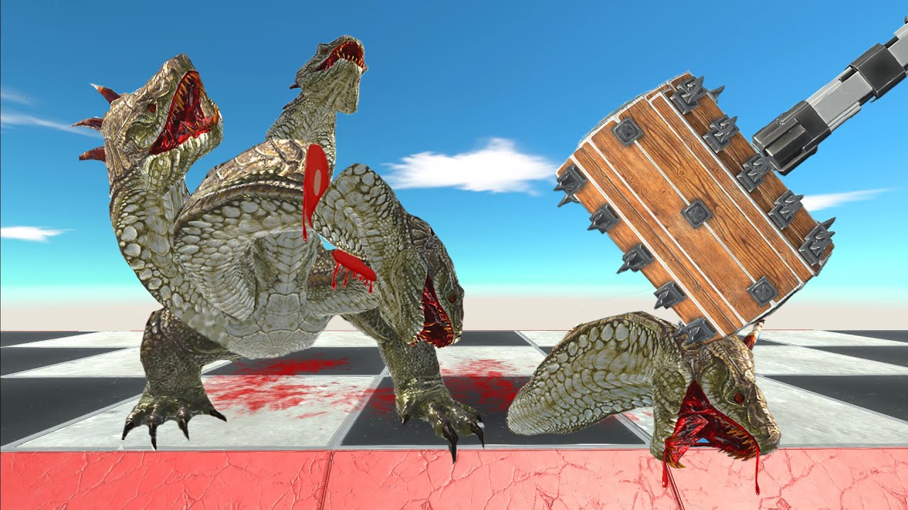 Infernals vs Fantasy, Dinosaurs and Primates: Death Road ARBS | Animal Revolt Battle Simulator