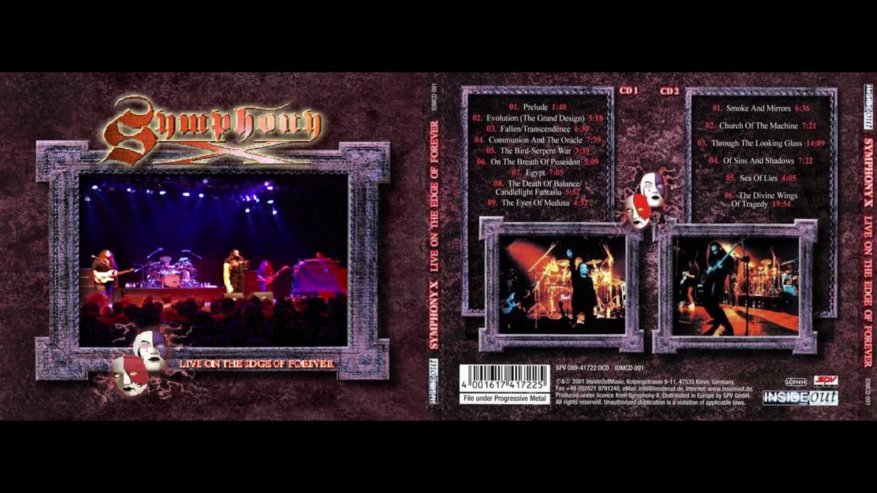 Symphony X - Live on the Edge of Forever [Full Live Album]