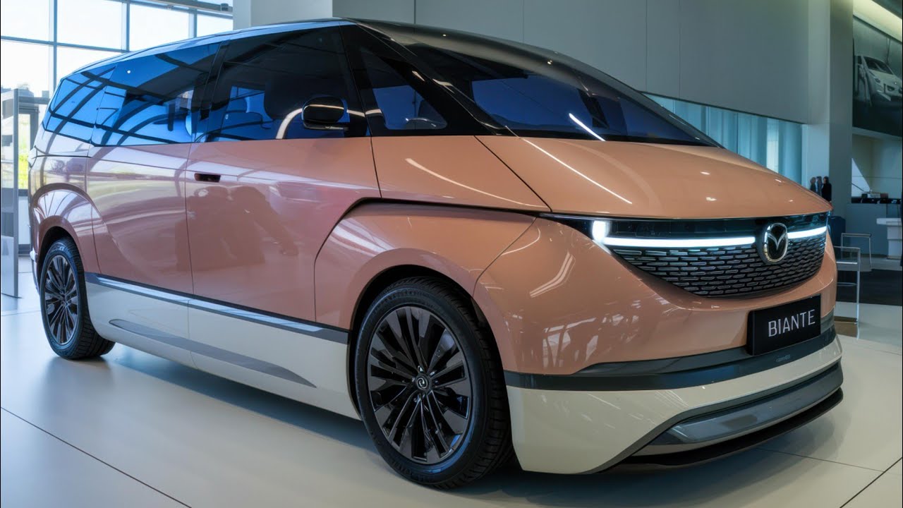 2026 Mazda Biante - luksusowy minivan, kt&oacute;ry wydaje się być premium SUV!