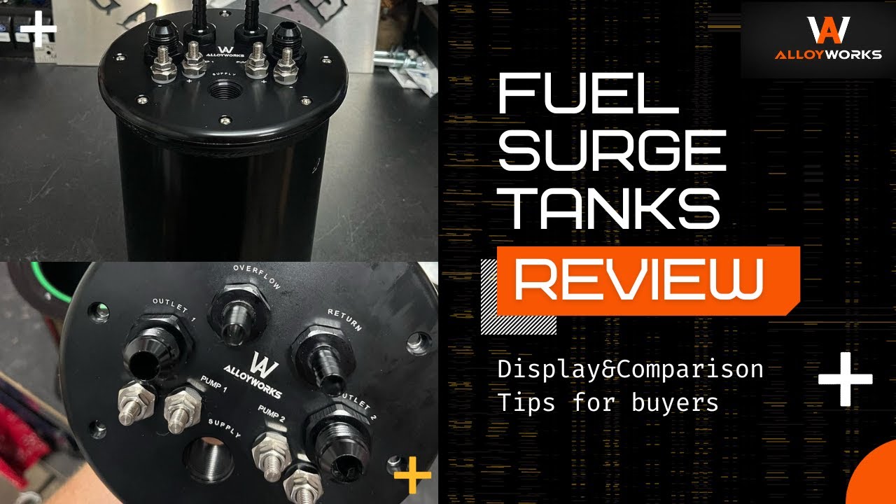 Pocket-friendly Ultra Versatile Fuel Surge Tank? | Comparison | Display | Disassemble | Alloyworks