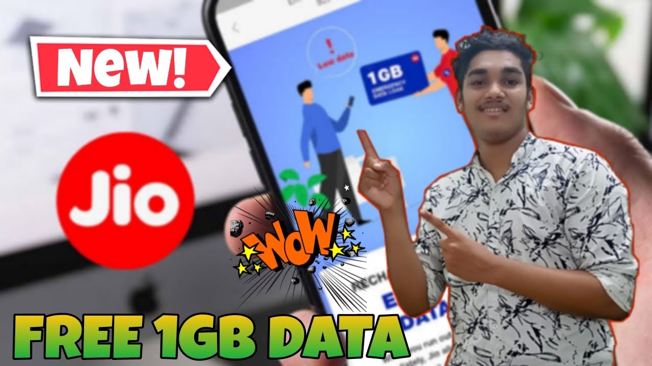 How to Use Jio Emergency Data Offer 2021 | Free Data 1GB Loan in Jio Sim Card ! @jio