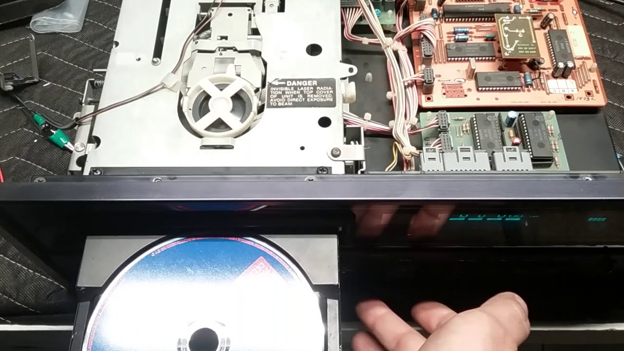 1987 McIntosh MCD 7005 CD Player Repair