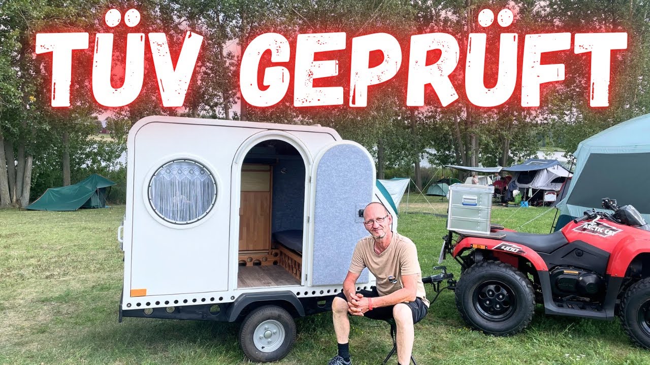 Vom Fahrradwohnwagen zum TÜV geprüften Camper