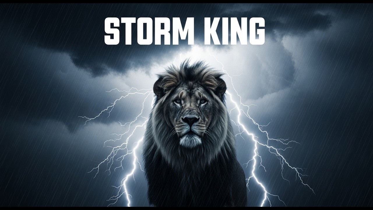 Wild Africa at Night  Rainstorm Sounds & Cinematic Wildlife 4K HDR