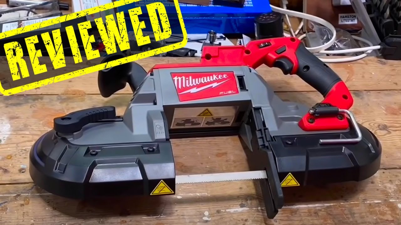 REVIEWED: MILWAUKEE DEEP CUT BAND SAW - can it CUT STRAIGHT? M18 CBS125