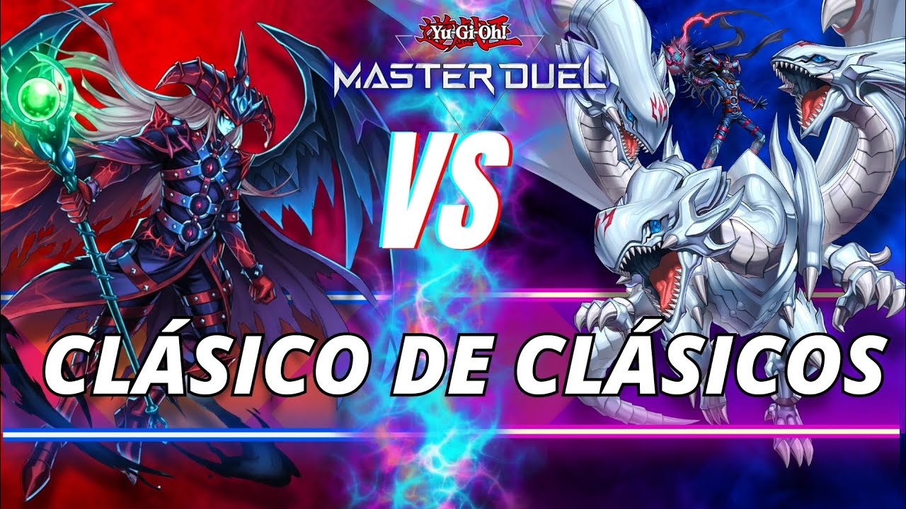 Dark Magician nuevo soporte vs Blue Eyes con Dragon Master Magia | Duelo + Deck Profile Master Duel 
