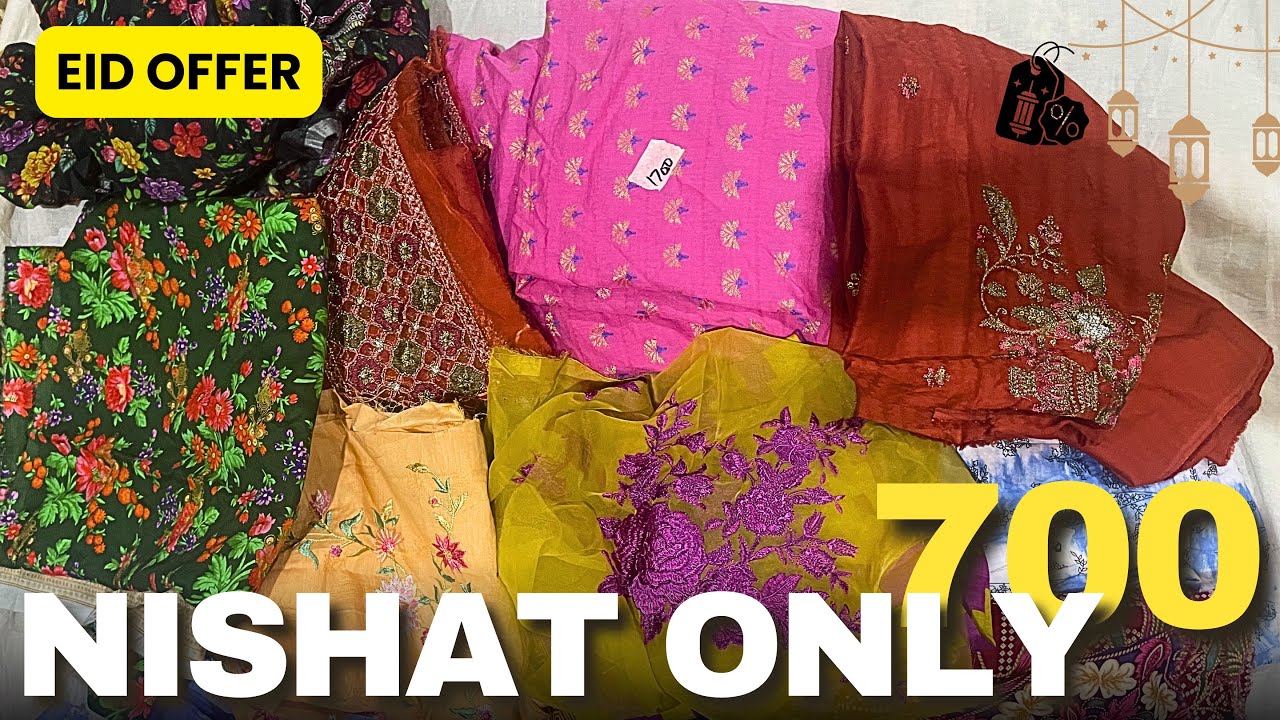 Eid Sale Nishat Only in 700 - Ramzan OFFER 🔥 