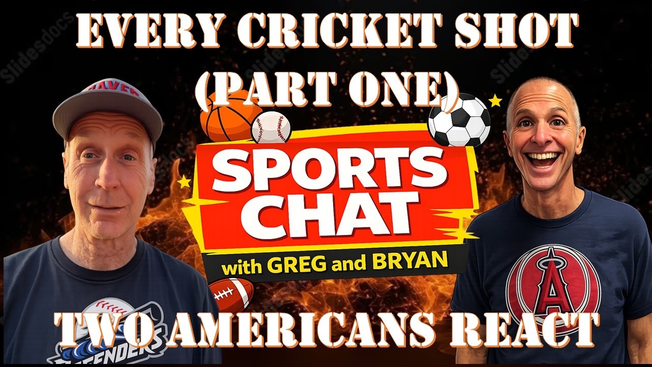 All Cricket Shots Explained   (Part 1)   Two Americans React