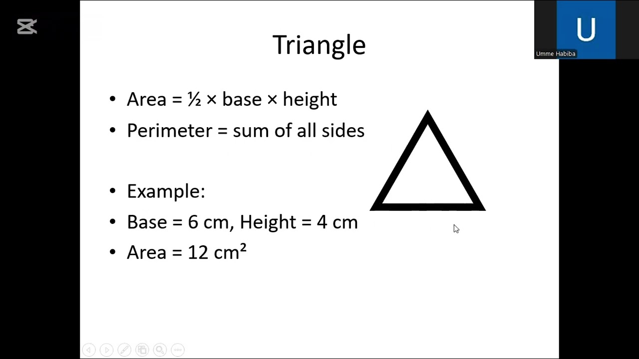 Unit and unit conversions, area, perimeter and volume of geometric figures 